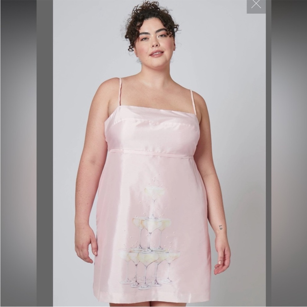 Rachel Antonoff Pink Mini Dress